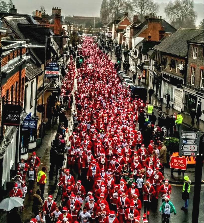 Santa run